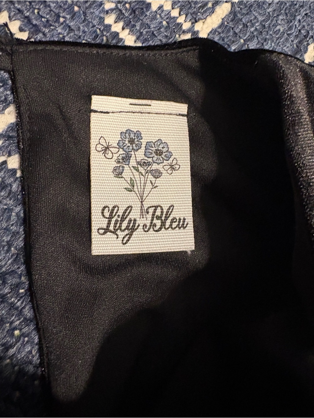 Lily Bleu Black Velvet Wide-Leg Jumpsuit for Girls - Picture 7 of 7